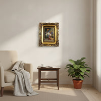 Resin Picture Frame Gold Carved Picture Frame Baroque for Living Room, Bedroom