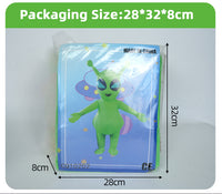 Inflatable Alien Costume for Halloween Party, Waterproof, Wear-Resistant, Quick Inflate, Storable