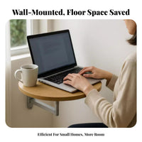 fold-downflappanel vertical Desk Foldable Design surface-mountedmounted Shelf Multifunctional Workstation
