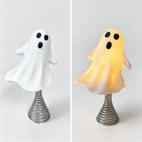 Halloween USB Ghost Night Light with Spring Design for Festive Decor