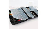 Compartmented Tackle Box with Transparent Lids Clear Fishing Tackle Box with Accessories Organized for Travel