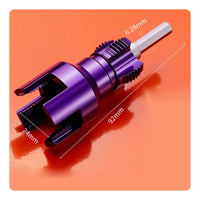 Thread Opener with Extractor Serrated Water Pipe Threader Long-Lasting
