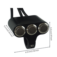 Waterproof aluminum motorcycle controller