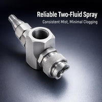 Stainless Steel Spray Tip for Paper Mill, Industrial Humidification Spray Tip, Low Pressure Fluid No - Pressure Type Fan Spray