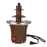 Home Chocolate Fountain Machine with Heating Tower, EU Plug