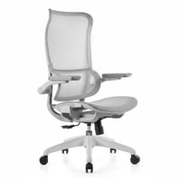 Swivel Chair with Armrests Support Ergonomic Mesh Back Chair for Students