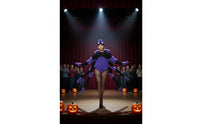 Arachnid Outfit Costume Stage Show Spider Dressbodysuit Stretch Textile-Eight-Legged Costume for Bar Event