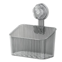 Suction Cup Storage Basket Easy to Clean No Hanging Basket for Bathroom