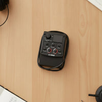 4-Band Equalizer Acoustic Guitar Preamp Easy to Install Acoustic Guitar Equalizer Noise Reduction Soundhole Pickup Under-Saddle Design for Beginners