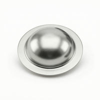 150 Pieces Metal Roof Screw Cap Round Metal Roof Screw Caps Silver-Colored Low-Profile for Roofers
