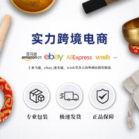 跨境迷你颂钵精油摆件手工铜钵音疗静心冥想舒缓解压送礼一件代发