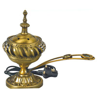 Electric Metal Incense Burner for Tea Ceremony, UK Standard