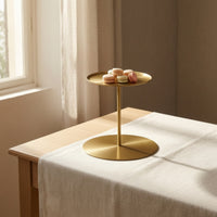 2-Tier Cake Stand Lightweight Tiered Dessert Stand Modern for Weddings, Bakers