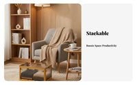 Stackable container with Doors Installationinstallationinstallation-prepared Household Storage Large Capacity