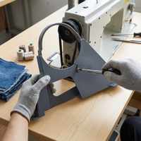 Industrial Sewing Machine Multi-functional Belt Cover for Flatbed, Double Needle, and Synchronized Machines