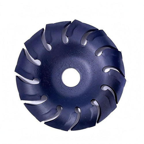 Angle Grinder Wood Carving Disc Dark Blue Wood Shaping Disc Versatile Use