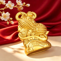 金色一生如意摆件好事发生乔迁新居开业送礼酒柜玄关桌面装饰摆件