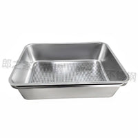 Open Cat Litter Box with Sifting Pan, Extra Large, Detachable