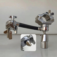Long-Lasting Drum Rack Connector Clamp Sturdy Drum Rack Clamp with Connecting Bar Heavy Duty Fixed Connector Versatile for Rehearsal