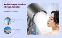 High-pressure detachable shower head