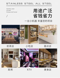 不锈钢章鱼小丸子漏斗汉堡漏嘴面糊糖浆鸡蛋煎饼大口径定量器