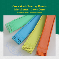 Stainless Steel Fin Cleaning Brush, Coil Cleaner, Air Conditioner Maintenance Tool, Flexible, sturdy, for HVAC, Refrigerator, Radiator