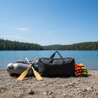 Inflatable Boat Storage Bag Double Handle Design Kayak Carrying Bag Wide Opening