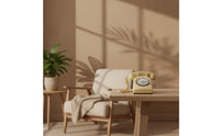 Retro-Style Guestbook Phone with Coiled Cord Tabletop Audio Guestbook Easy to Use Audio Guest Book Phone Sturdy for Parties, Special Events