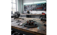 GY6 Engine Generator Coil High Performance GY6 Engine Stator Scooter Ignition Stator Solid Copper Winding for DIY Hobbyists