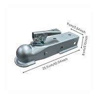 Heavy Duty ATV Tow Hitch Kit Finish Trailer Tongue Coupler Hitch Ball Mount for Go-Kart Owners