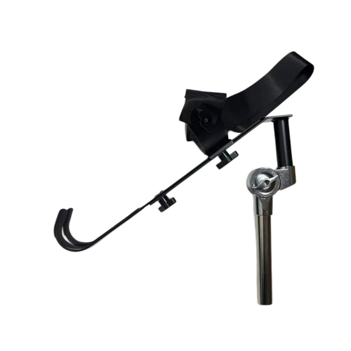 21mm Adjustable Djembe Stand with Clamp, Zinc Alloy Drum Accessory