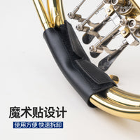 圆号护手套手托圆号专用防滑皮把套护套皮套保护套防磨PU通用配件