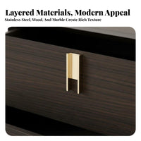 Cylindrical Pedestal Table Luxury Design Nightstand Sturdy Construction Multi-Purpose for Apartment Dwellers, Small Spaces