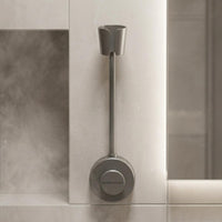 Suction Cup Hair Dryer Holder Hands Unrestricted Bathroom Accessory