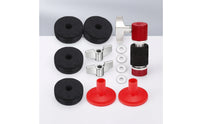 13 Pieces Replacement Hi-Hat Clutch Kit Knurled Hi-Hat Clutch with Felts Standard Cymbal Felt Sturdy for Drummers, Stage, Rehearsal Rooms, Practice Rigs
