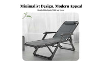 Foldable resting Cot Portable Adjustable Reclining Cot Includes Headrest Pillow