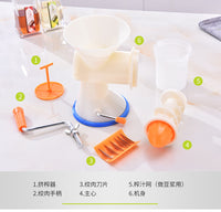 新款绞肉机榨汁机家用小型手动绞肉机手动料理机灌肠机碎肉机跨境