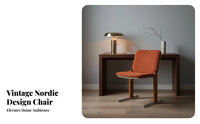 Arched Shaped-Frame Frame Chair Ergonomic Spine Supportrest Seating Furniture Sleek Immediatelyline