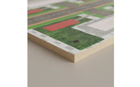 Thick Architectural Model Base Blank Sand Table Board Flat Miniature Display Board Sturdy for Hobbyists, Architects, Students, Classroom Presentations