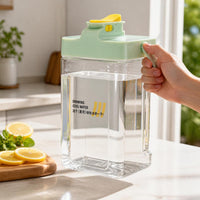 Refrigerator Cold Water Pitcher with Faucet, Large Capacity Beverage Dispenser for Home, High Temperature Resistant Juice Kettle