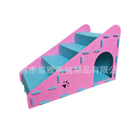 Pet Stairs with Cat Scratching Board, for Cats and Dogs