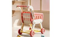 Role-Playing Shopping Cart Toy Easy to Push Toy Shopping Cart Long-Lasting Playset Sturdy for Toddlers, Kids, Playroom