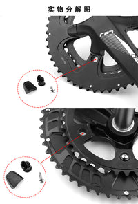 prowheel浩盟公路车中空一体牙盘11速53T/39T牙盘RPT721C跨境货源