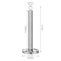 Paper Towel Holder Glossy Finish Kitchen Paper Towel Stand Minimalist Modern Napkin Holder