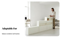 Modern Minimalist Kidney-Shaped Settee Italian influenced Sofa space-saving Footprint Living Room Seating Softfeel Upholstery for Boutique Owners, Apartment Dwellers, homeowners, Studio, Waiting Area, Office, Bedroom