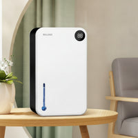 Dehumidifier with LED Display Automatic Shutoff Dehumidifier with Water Tank Appliance Low-Noise Quiet for Bedroom, Bathroom