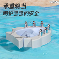 德国婴儿游泳圈宝宝趴圈蛋蛋圈腋下0-12月家用儿童新生儿坐圈躺圈