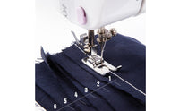 stitching machine with Extension Table Small Electric stitching machine Beginner-Friendly Appliance for Beginners, Crafters, Home Repairs, Apartments