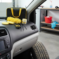 Multifunctional Drill Brush Car Cleaning Kit Quick Change Shaft Auto Detailing Drill Brush Set Time Saving