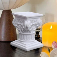Roman Column Candle Holder Classical Greek Pillar Candlestick Ornate